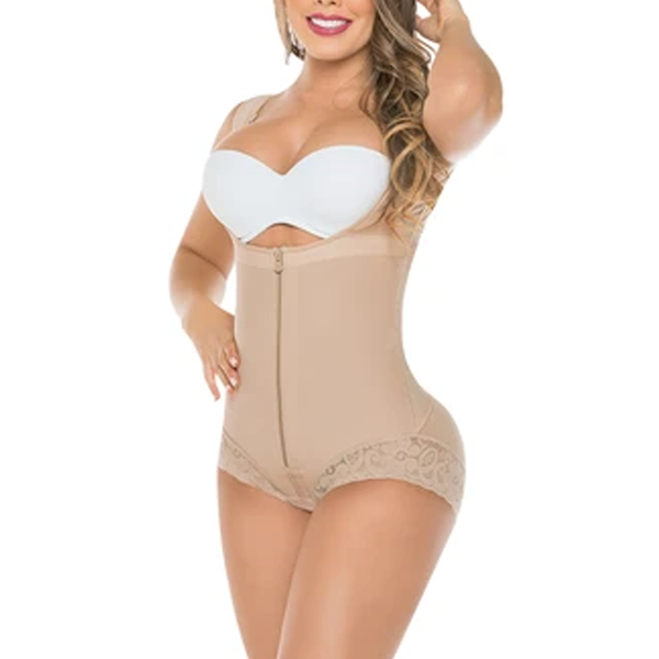 

women's shapers tummy control body shaper compression garment waist slimming girdle for women lace shapewear, Black;white