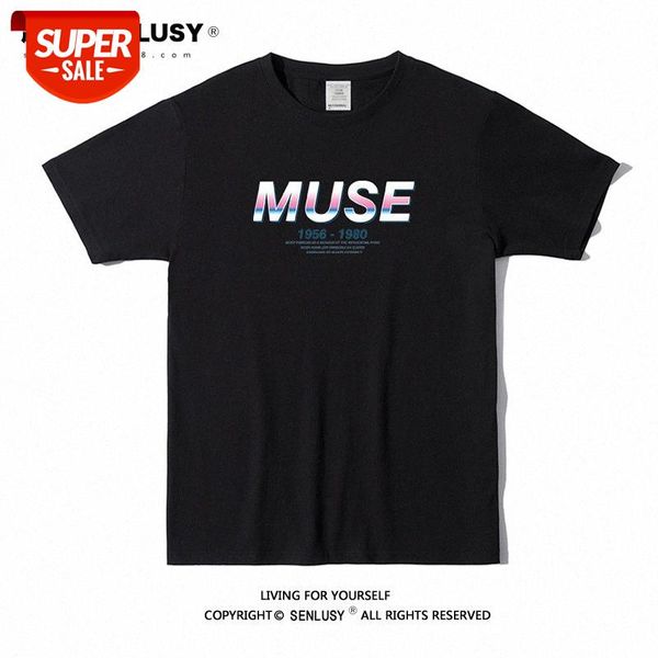 

round neck printed short-sleeved t-shirt men's letter compassionate combed cotton slim-fit half-sleeved loose t #ph4o, White;black