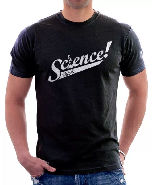 

Science Bitch Jesse Pinkman Breaking Bad Heisenberg cotton t-shirt 9761, White;black