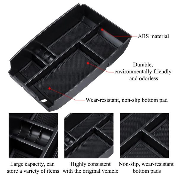 

car organizer armrest storage box center glove tray holder for escape 2021