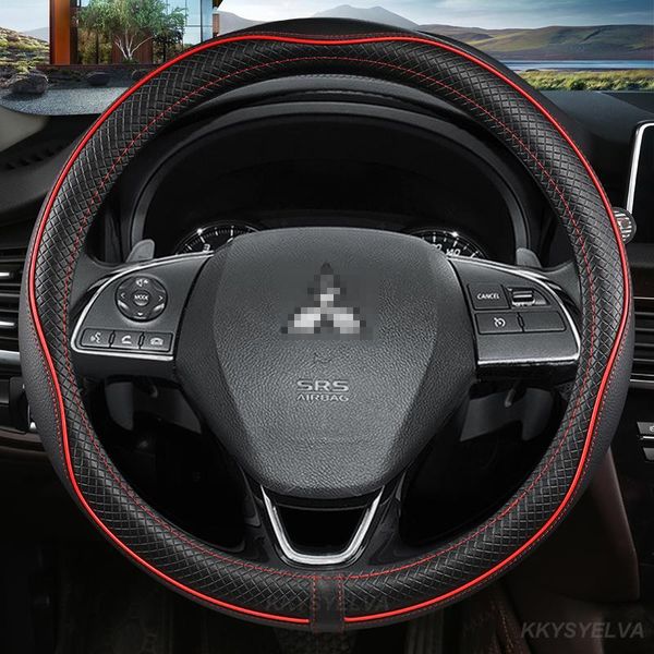 

steering wheel covers car steering-wheels cover 38cm 15" for mitsubishi asx rvr pajero sport outlander phev airtrek grandis lancer evo