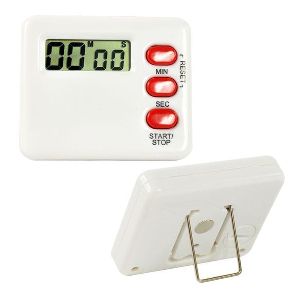 Timer Mini cucina Timer digitale Conto alla rovescia Riposo Cronometro da 99 minuti Studio sportivo Sveglia LCD da esterno Digit elettronico