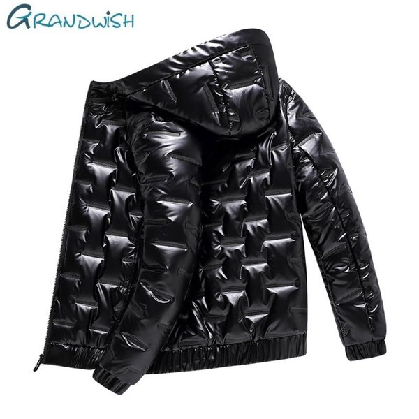 

men's duck down et, thick and snow detachable hoodie, windproof, warm coat, za442, Black