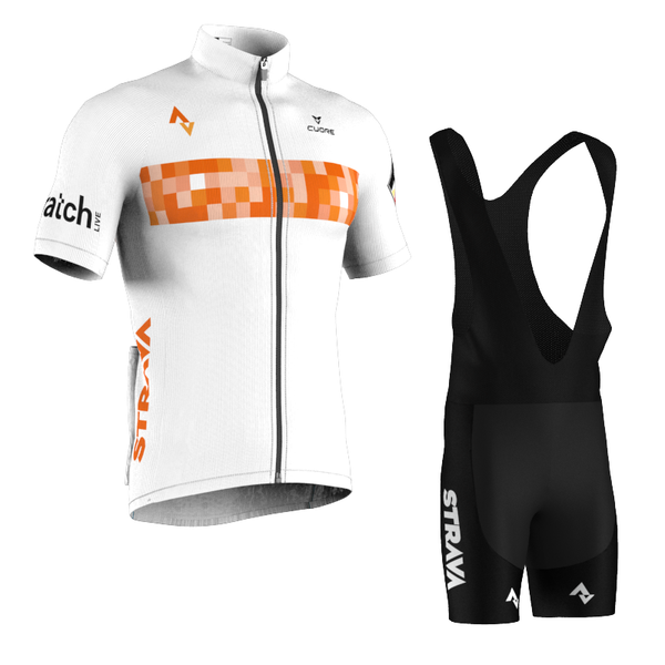 

racing sets strava mens cycling jersey 2021 white equipment bicycle set male mtb bike clothes hombre, Black;blue