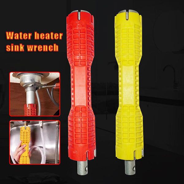 

kitchen faucets 8-in-1 sink and faucet installer multi-purpose socket wrench plumbing tool for toilet bowl bathroom pr sale