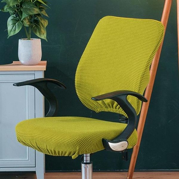 

chair covers stretchable cover removable computer office washable rotating lift drop swivel