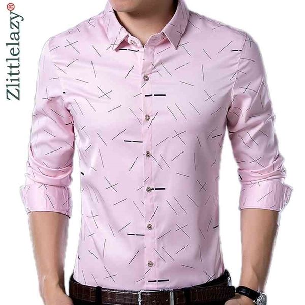 

social long sleeve line designer shirts men slim fit vintage fashions men's shirt man dress jersey casual clothing 36814 210410, White;black