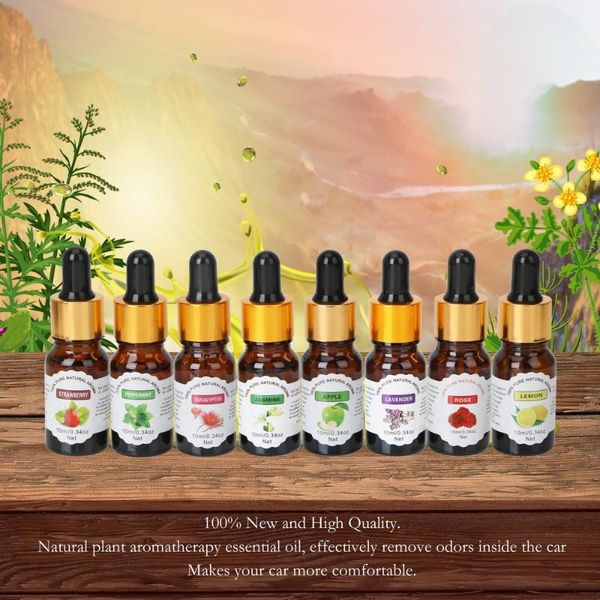

10ml car air freshener breathe fresh natural plant essential oil suitable for humidifier exhaust