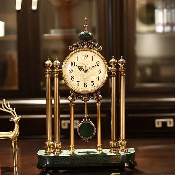 

desk & table clocks swing clock ornaments nordic pendulum american desktop