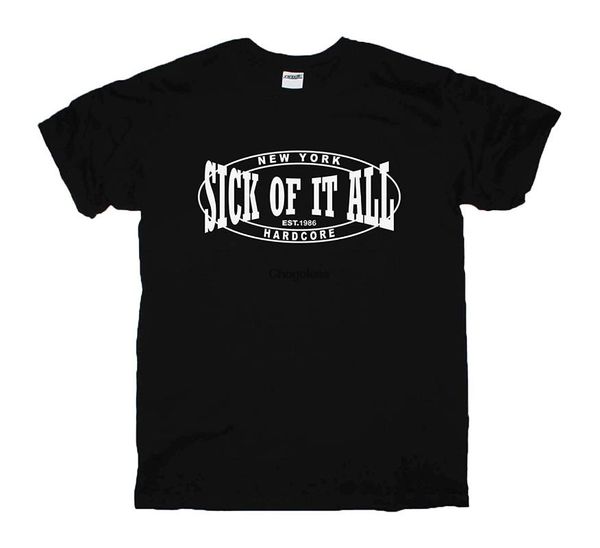 

men's t-shirts sick of it all tees for women's singer 06, White;black