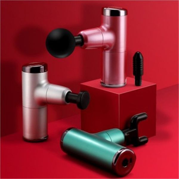 

mini fascia gun fitness to reduce muscle soreness relaxant whole body massager vibration impact