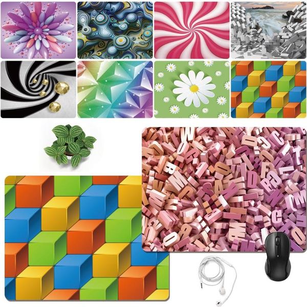 

mouse pads & wrist rests pad game gamer small size pu leather computer lapmousepad