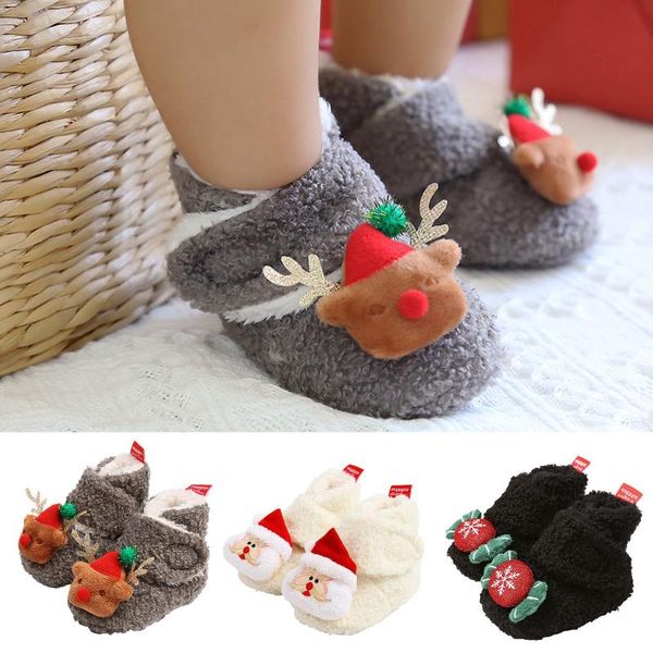 

first walkers baby winter boots infant toddler born cute christmas crib shoes girls boys super warm snowfield booties boot