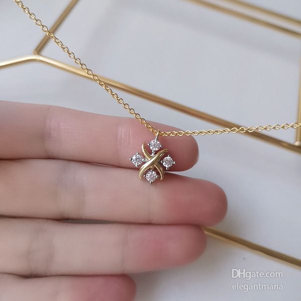 

jewelry necklace bracelet flower diamond designer women men couple fashion watche wedding party thanksgiving day valentine gifts 04, Silver