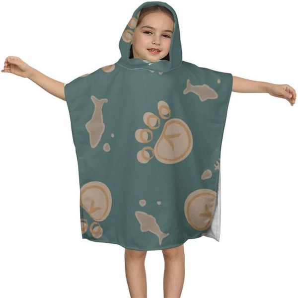 

towel cute animal kids hooded bath for children