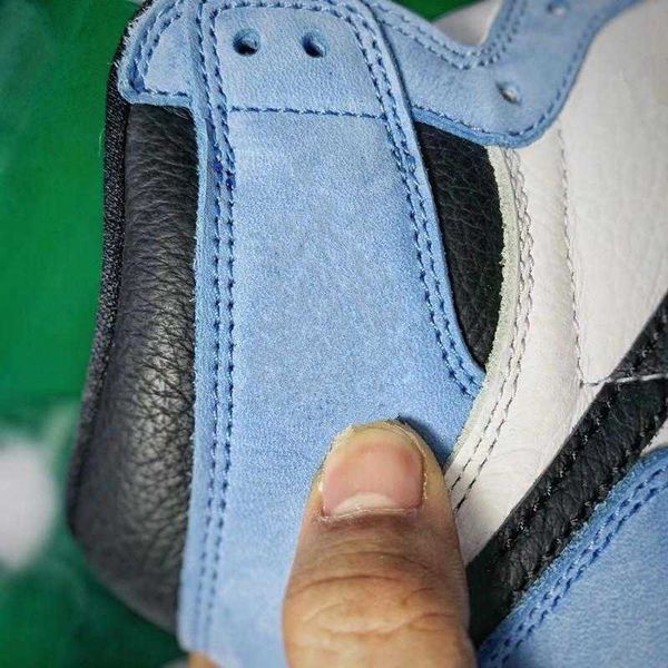 

good quality shoes 2021 jumpman 1 high og university blue 2.0 silver toe mid-night navy men basketball with box4tws