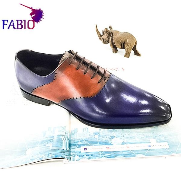 

fashionable men's shoes leather dress, Black