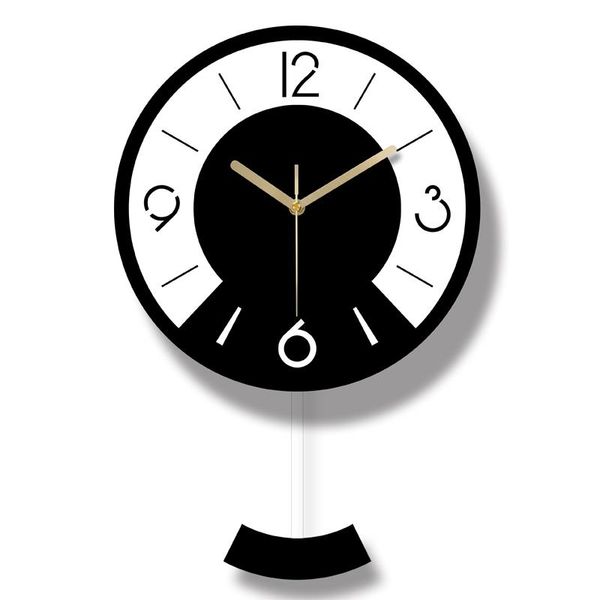 

wall clocks creative mute modern design large clock for home kitchen living room decor battery operated silent