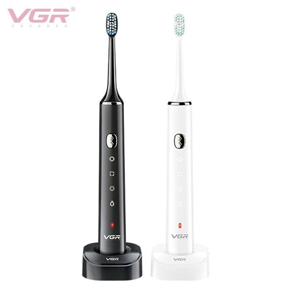 

smart electric toothbrush vgr sonic usb charging automatic waterproof massage soft brush head