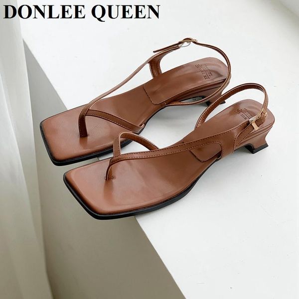 

sandals ankle strap women brand narrow band slide beach flip flops slingback sandal open toe low heel shoes sandalias mujer 2021, Black