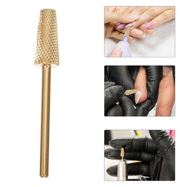 

nail art equipment 1pc drill head bit manicure sanding for electric sander, Silver