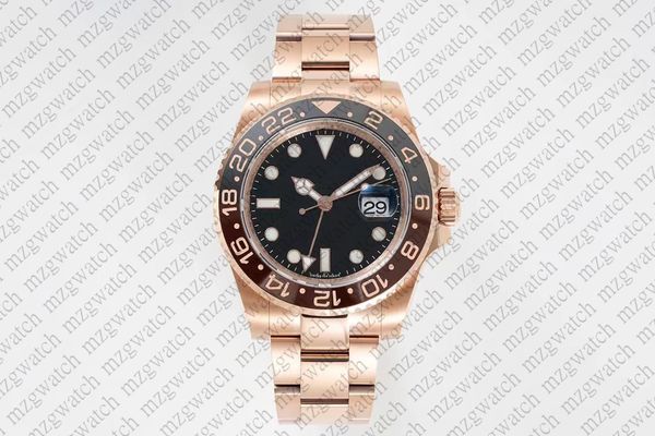 GS fábrica V4 Relógio de pulso masculino Automático mecânico azul primavera cal.3285 ou 3186 movimento 40MM Aço 904 Importado Bezel Cerâmico Pó super luminoso