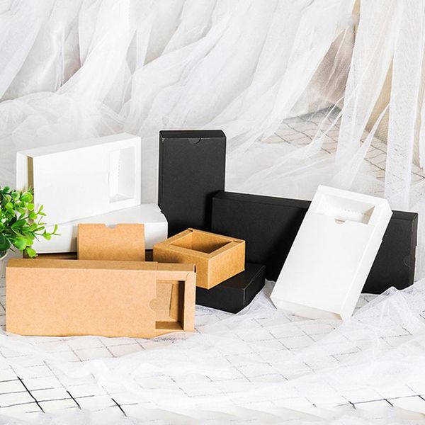 

packing box cardboard drawer cookie candy bags jewel case multifunction diy craft storage boxes wedding party supplies gift wrap