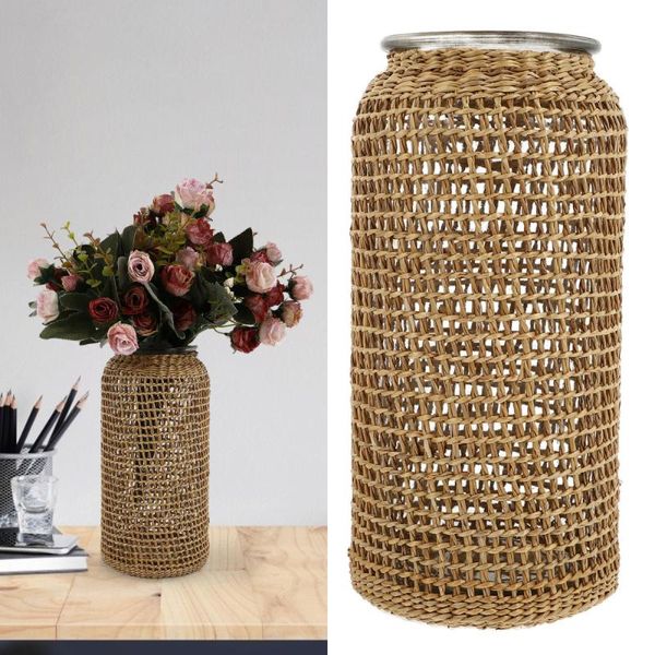 

vases 1pc decorative flower implement glass chic vase household furnishing