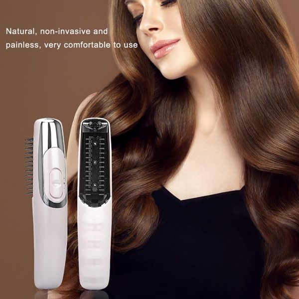 

hair brushes electric for men women growth care treatment infrared massage comb, Silver