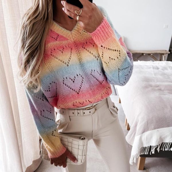 

women's sweaters plus size loose hollow out splice casual knitted pullovers sweatshirts jumper pullover sweater mujer, White;black