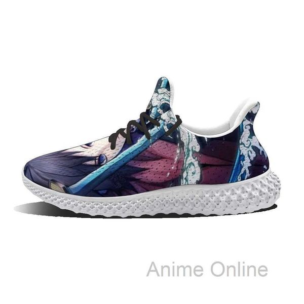 

spring tomioka giyuu fresh patterns lace-up shoes
