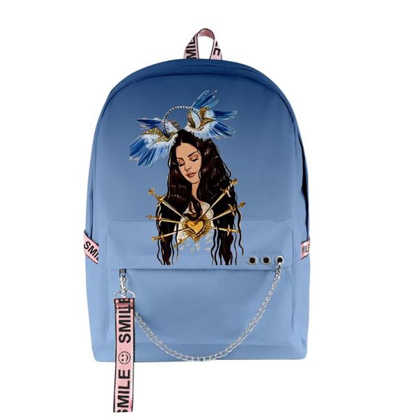 

backpack lana del rey women boys girls primary middle school students schoolbag oxford waterproof travel