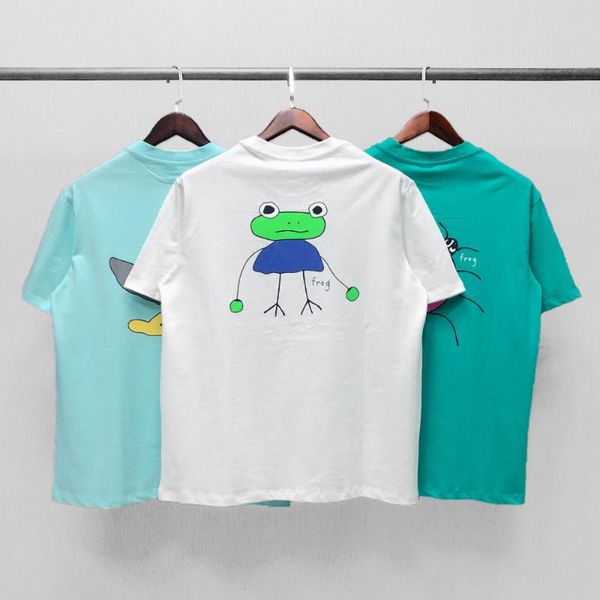 

men's t-shirts noah animal short-sleeved round neck couple t-shirt men, White;black