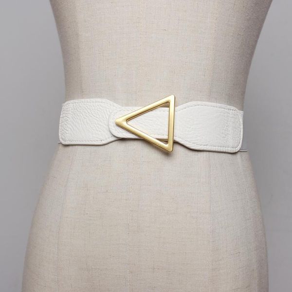 

belts 2021 spring summer women stretch belt ins style designer fashion metal buckle black brown red white