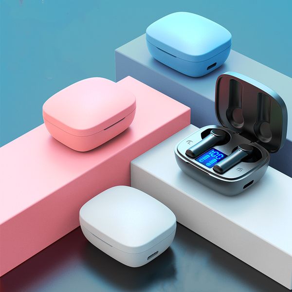 

lb-8 wireless cell phone earphones 5.0 sports headset binaural mini stereo tws bluetooth headsets 3 colors