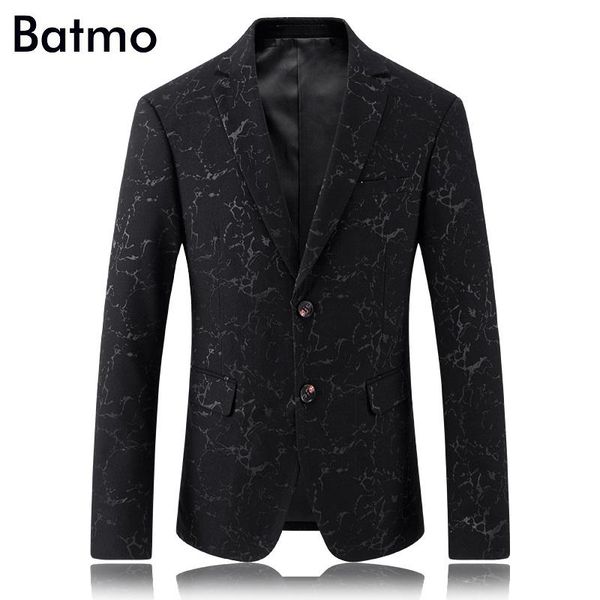 

arrival cotton casual thin printed blazer men business jacket plus-size s,m,,xl,xxl,xxxl men's suits & blazers, White;black