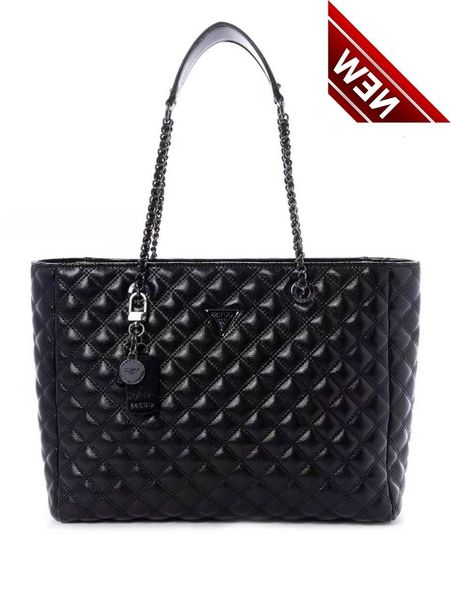 

gues women's large single shoulder pu portable shopping gs cloth bag