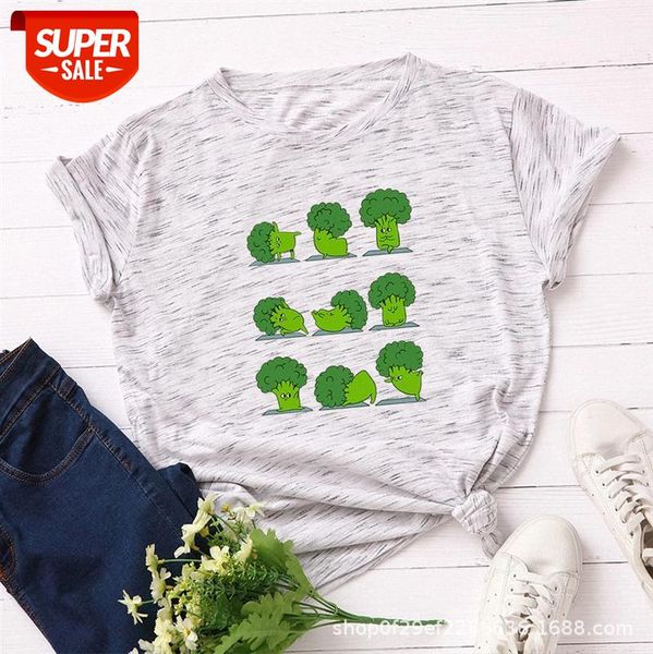 

women's loose round neck short-sleeved cotton t-shirt t4 #w53e, White