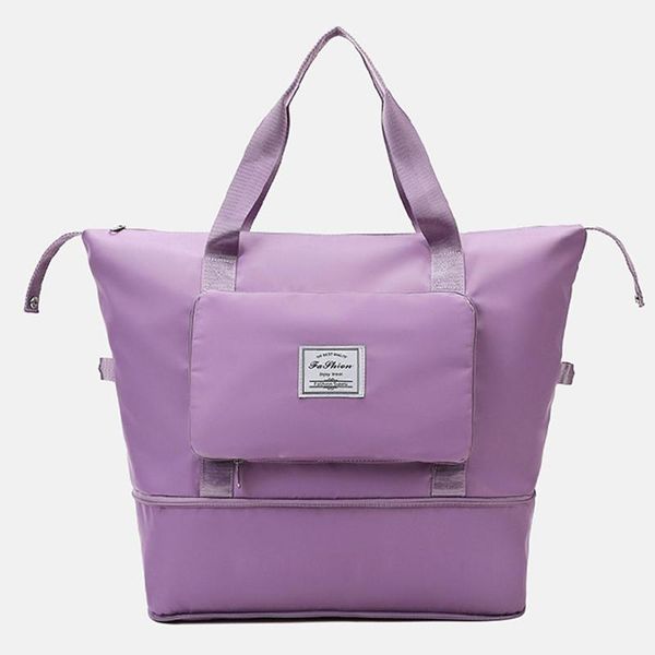 

duffel bags waterproof sports fitness bag adjustable gym yoga big travel duffle handbag for women weekend traveling bolsa sac