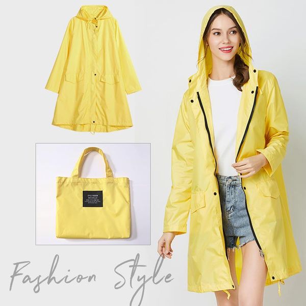 

raincoats zhouxiaoxiao thin raincoat women pink waterproof windproof hooded light hiking rain coat ponchos jacket cloak raingear
