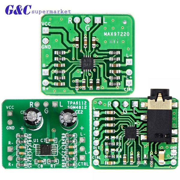 

integrated circuits sgm4812 tpa6132 max97220 differential balanced hifi module