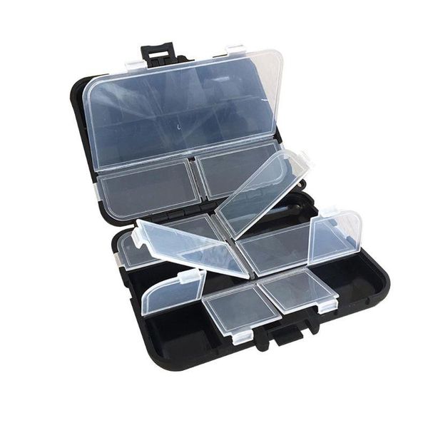

multipurpose square fish hook bait lure box fishing tackle storage container accessories