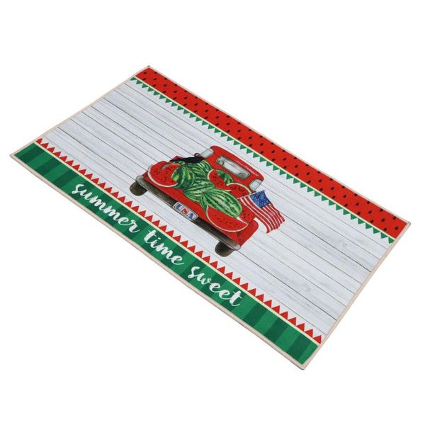

carpets 1pc watermelon design floor pad nonslip mat fashionable door entrance