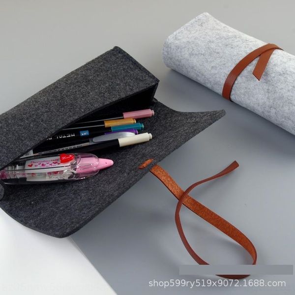 

31lc felt gift storage student pencil bags stationery storage children pencil box gift bag