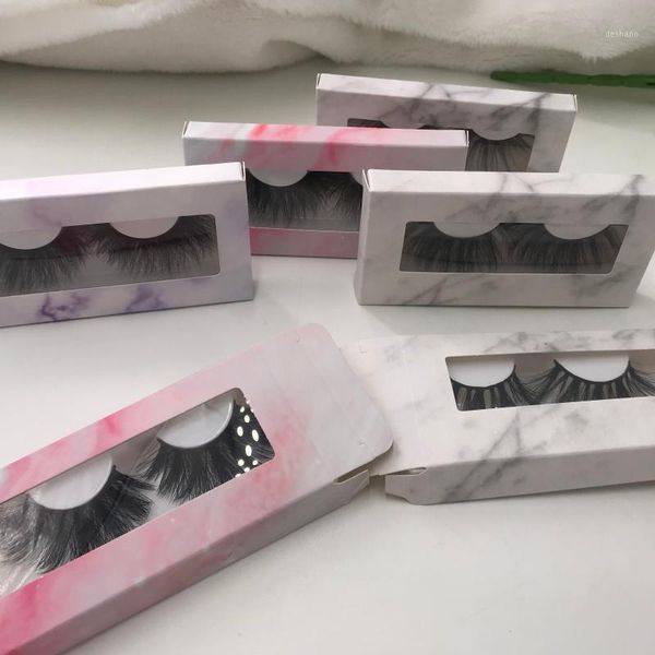 

pairs/lot 27mm eyelashes wholesale drop super long 5d lashes pink square package1