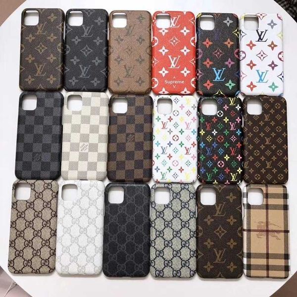 

fashion phone cases for iphone 13 12 pro max mini 11 7 8 plus x xr xsmax cover pu leather shell samsung galaxy s10 s20p s20 s10p gmdf2n35
