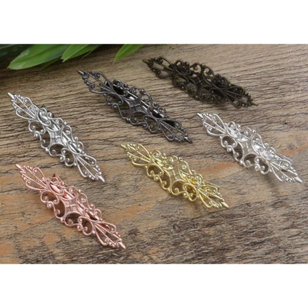 

hair clips 25pcs vintage leaf flower barrettes for ladies and girls