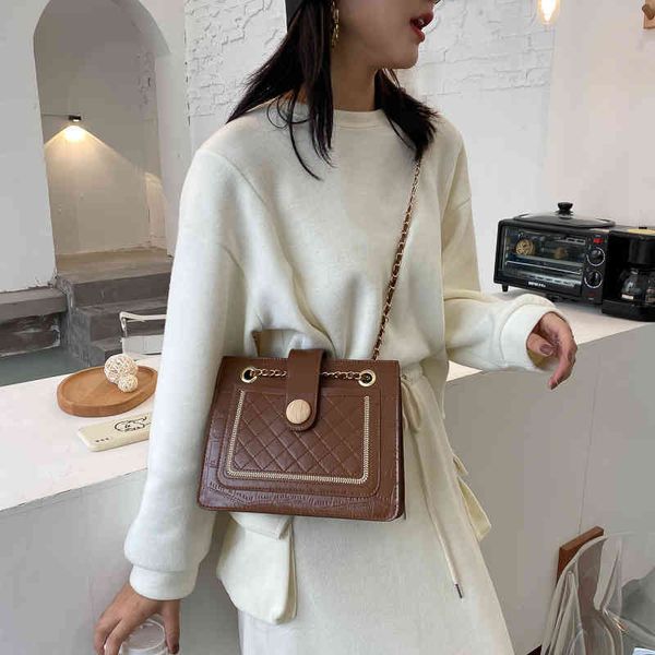 

lingge chain bag women's 2021 autumn new fashion armpit single shoulder bag foreign style large capacity msenger bag