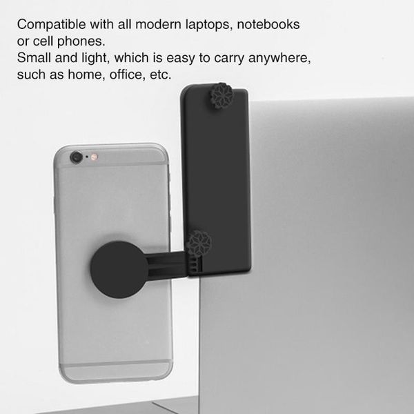 

multi screen support lapside mount connects mobile phone bracket dual monitor display clip adjustable stand holder cell mounts & holders