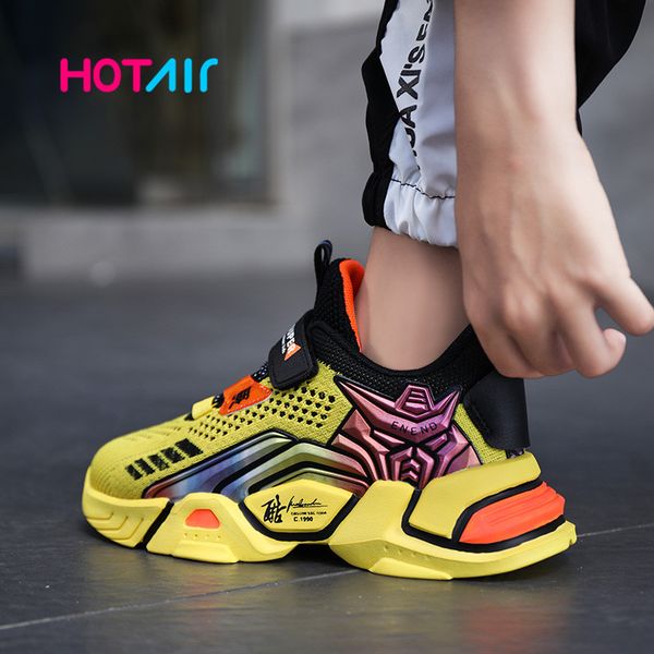 

2021 childrens sports shoes boys sneakers casual shoes four seasons kid sneakers boy breathable soft sole trend boys girls, Black;red